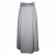 Max Mara foldover maxi front pleated skirt with fringes